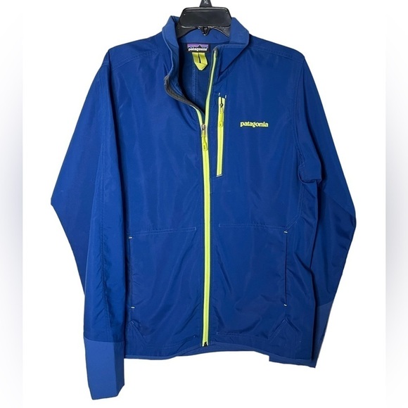 Patagonia Men’s Wind Shield Hybrid Soft Shell Full Zip Jacket Like New condition - Picture 1 of 9